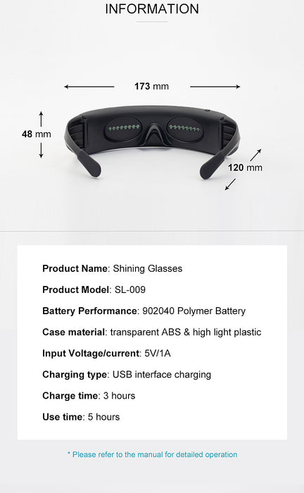 Wholesale Sunglasses PC Lens PC Frame LED Lighting Glasses Bluetooth Charging APP Custom Pattern Dynamic JDC-SG-LanM017