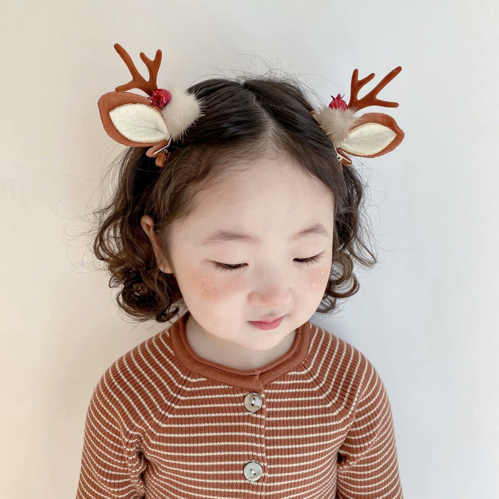 Wholesale Stereo Antlers Children's Hairpin Show Hairpin JDC-HC-XN005