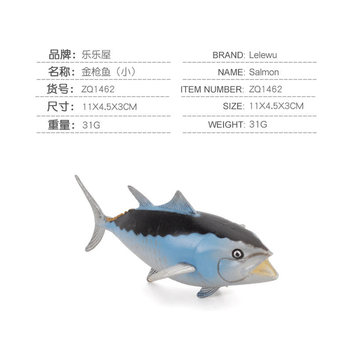 Wholesale Toys PVC Creative Ocean Water Creatures Fish Seafood Model MOQ≥2 JDC-FT-YingK002