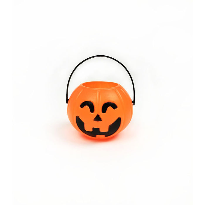 Decoración de Halloween al por mayor Cubo de calabaza Candy Bucket Smiley Funny Moq≥2 JDC-DCN-Xiny003