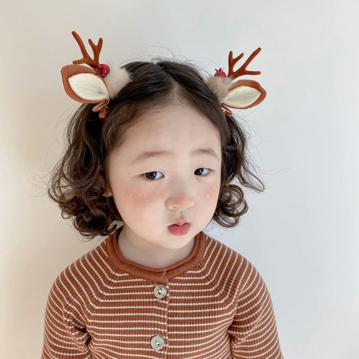 Wholesale Stereo Antlers Children's Hairpin Show Hairpin JDC-HC-XN005