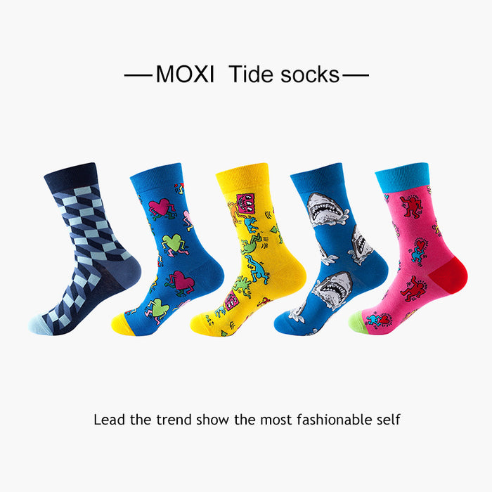 Wholesale Socks Cotton Funny Animal Pattern Socks MOQ≥3 JDC-SK-JTeng003