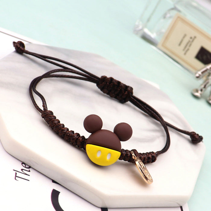 Wholesale Bracelet Alloy Wax Rope Candy Color Bracelet MOQ≥2 JDC-BT-JiangJ005