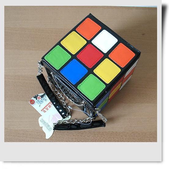 Wholesale Handbag PC Cute Rubik's Cube Shape Handbag JDC-HB-Hengshu001