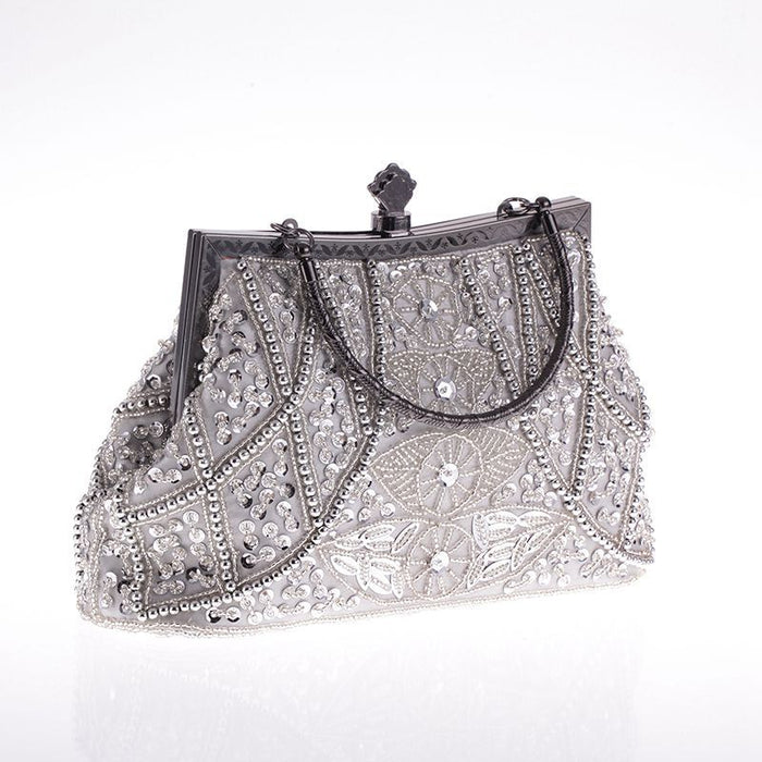 Jewelry WholesaleWholesale Vintage Heavy Craft Beaded Embroidery Bag Evening Bags JDC-HB-Shangy003 Handbags 尚艺 %variant_option1% %variant_option2% %variant_option3%  Factory Price JoyasDeChina Joyas De China