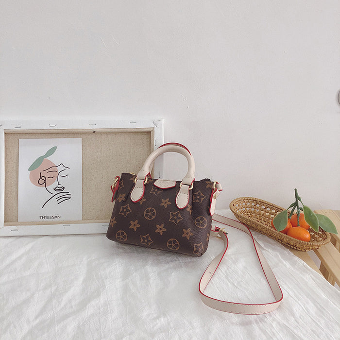 Wholesale autumn and winter printed children handbag cute shoulder bag (F) JDC-SD-Shuocheng003
