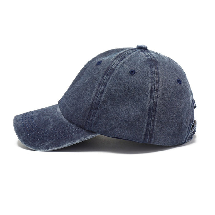 Chapeau imprimé en gros coton lavé Old Daddy Hat MOQ≥2 JDC-FT-ZDUN002