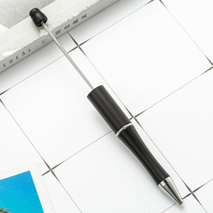 Pen de bolígrafo de plástico con cuentas al por mayor JDC-BP-Huah005