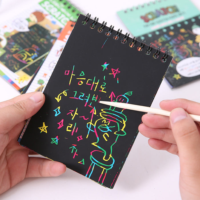 Wholesale Paper Drawing Book Children's Cartoon Doodles JDC-NK-midu001