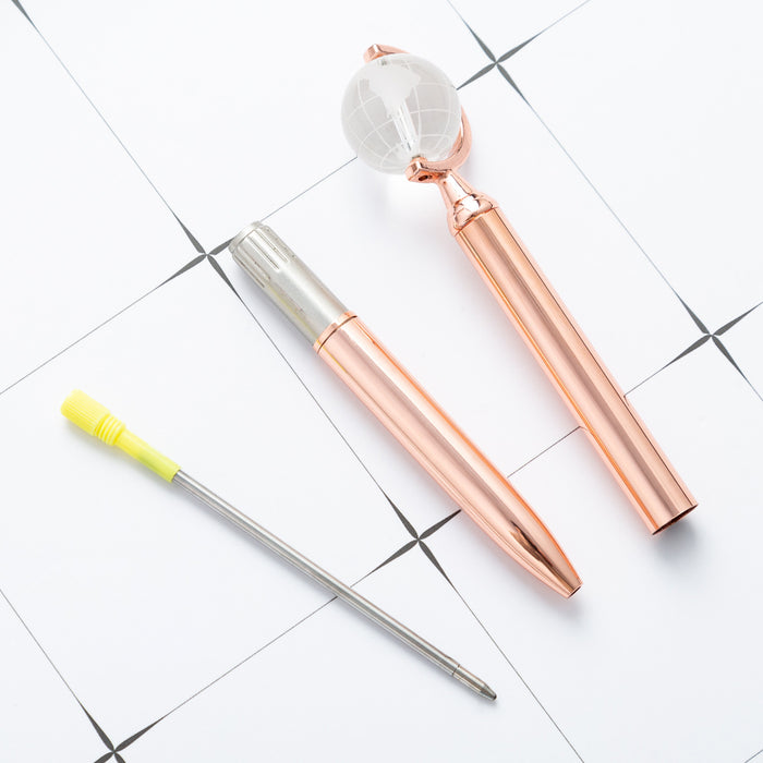 Wholesale Globe Metal Ballpoint  Pen MOQ≥2 JDC-BP-Huah063