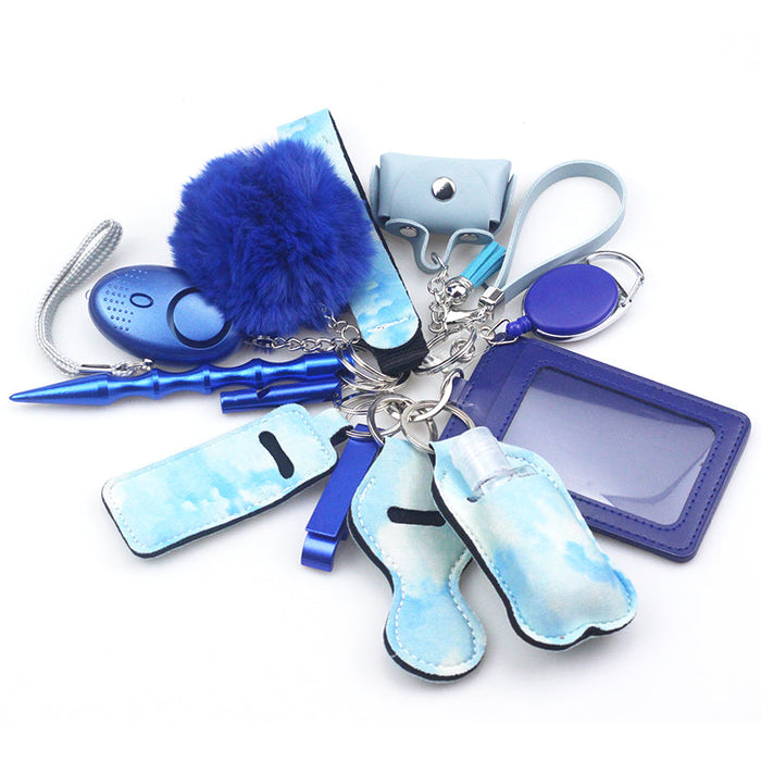 Wholesale Diving Cloth Blue Keychains MOQ≥2 JDC-KC-ChaoH072