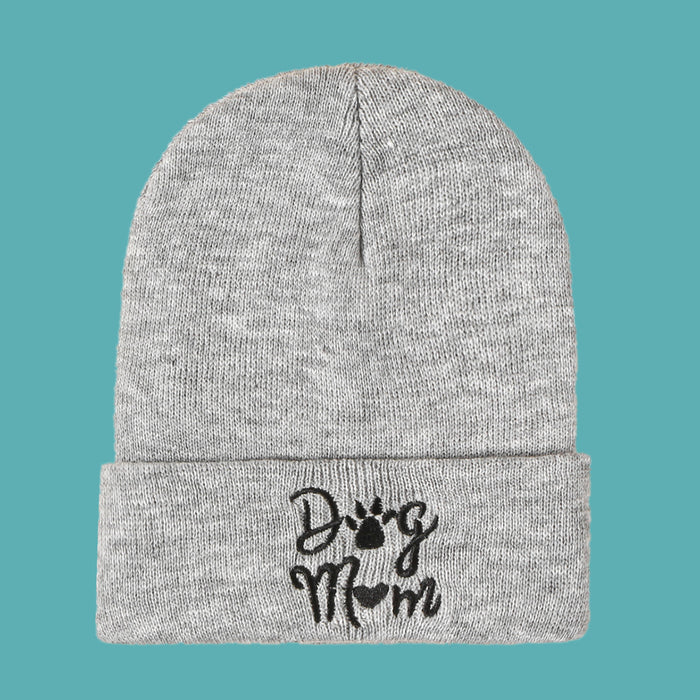Wholesale Hat Wool Winter Outdoor Embroidery Letter Warm Knitted Hat MOQ≥2 JDC-FH-TangQ004