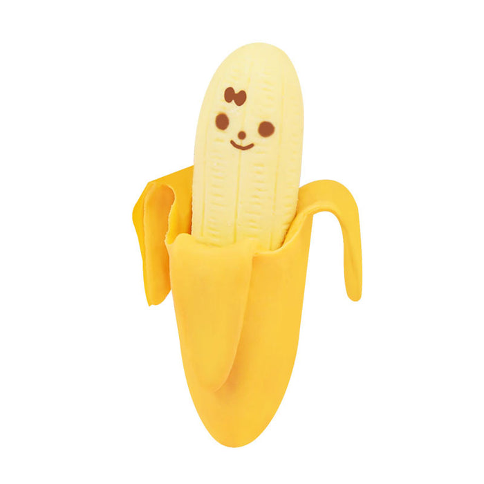 Cartoon de banana de goma al por mayor niños MOQ≥2 JDC-ERA-QHJ002