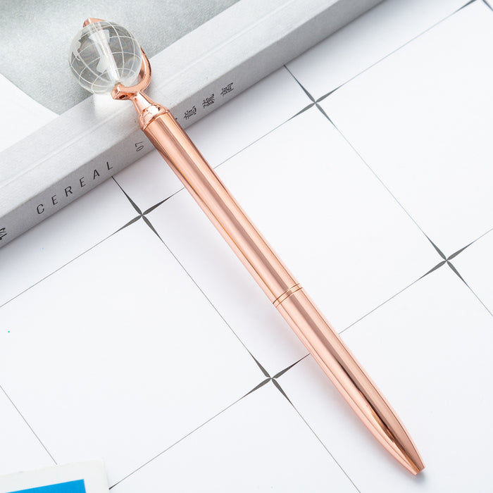 Wholesale Globe Metal Ballpoint  Pen MOQ≥2 JDC-BP-Huah063