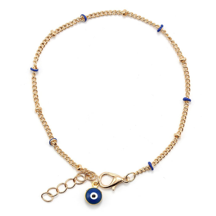 Wholesale woven bracelet Fatima's palm and eye bracelet MOQ≥2 JDC-BT-BaiDing001