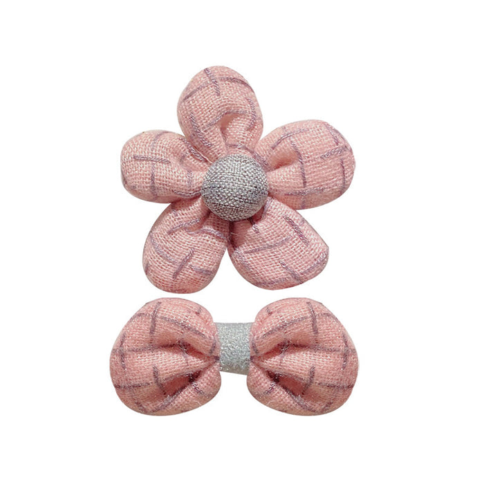 Wholesale Children's Flower Hairpin Bow Hairpin Set MOQ≥2 JDC-HS-LXi002