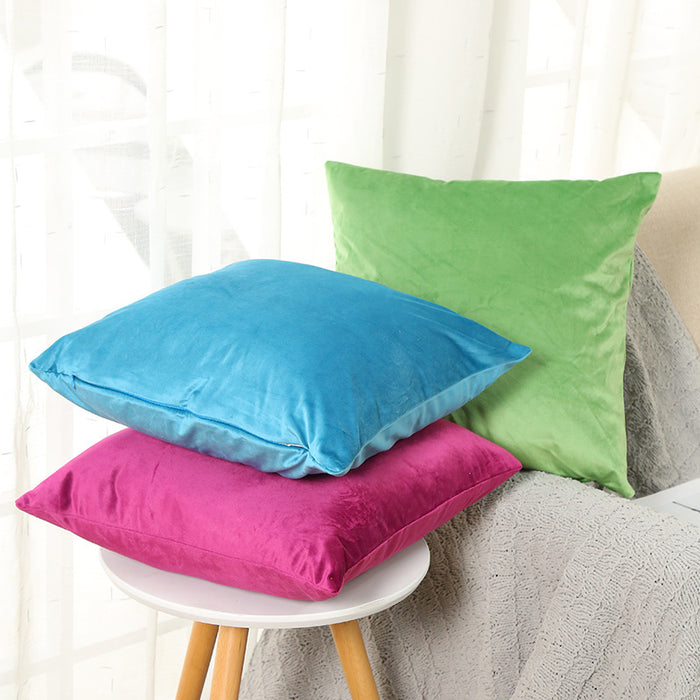 Wholesale Solid Color Flannel Throw Pillowcases JDC-PW-Yichen023
