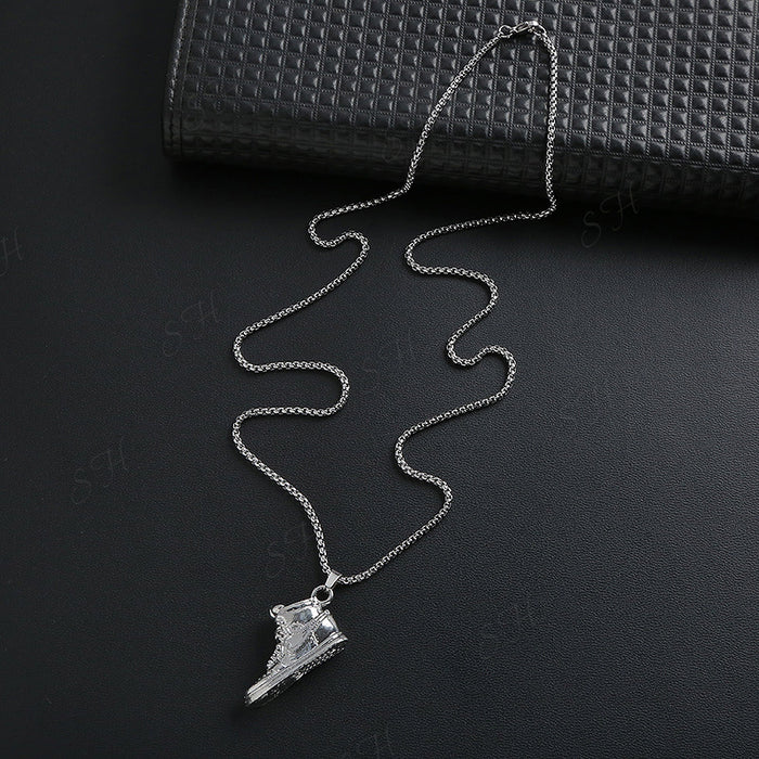 Wholesale Necklaces Alloy Trend Sneakers MOQ≥2 JDC-NE-BaiYing004