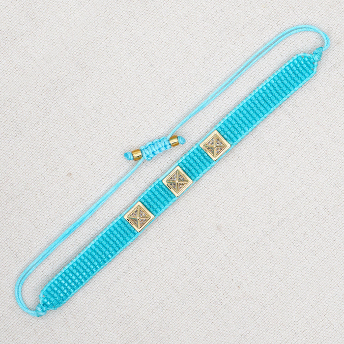 Wholesale Bracelet Miyuki Beaded Rice Beads Woven Pure Handmade Jewelry Macrame Bracelet JDC-BT-GBH129