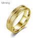 Jewelry WholesaleWholesale Simple Stainless Steel Ring Gold Double Row Frosted Ring JDC-RS-Mimeng081 Rings 米萌 %variant_option1% %variant_option2% %variant_option3%  Factory Price JoyasDeChina Joyas De China