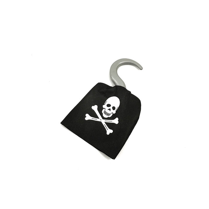 Wholesale Decoration Halloween Pirate Suit Captain Hook Eyepatch Earrings JDC-DCN-DianC007