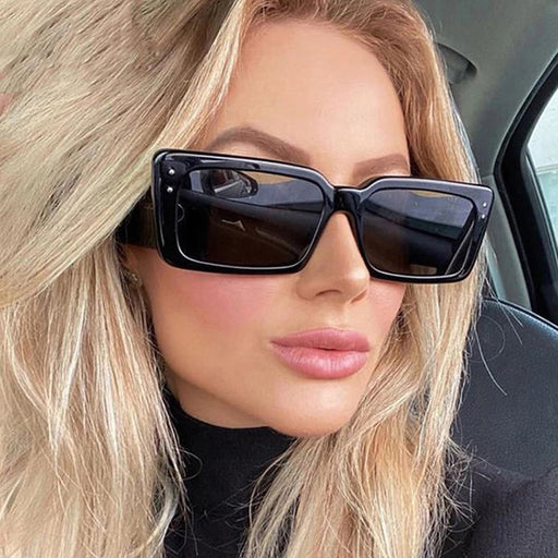 Jewelry WholesaleWholesale Square Rice Nail Sunglasses Female Trend Street Shooting JDC-SG-KD157 Sunglasses 珂盾 %variant_option1% %variant_option2% %variant_option3%  Factory Price JoyasDeChina Joyas De China