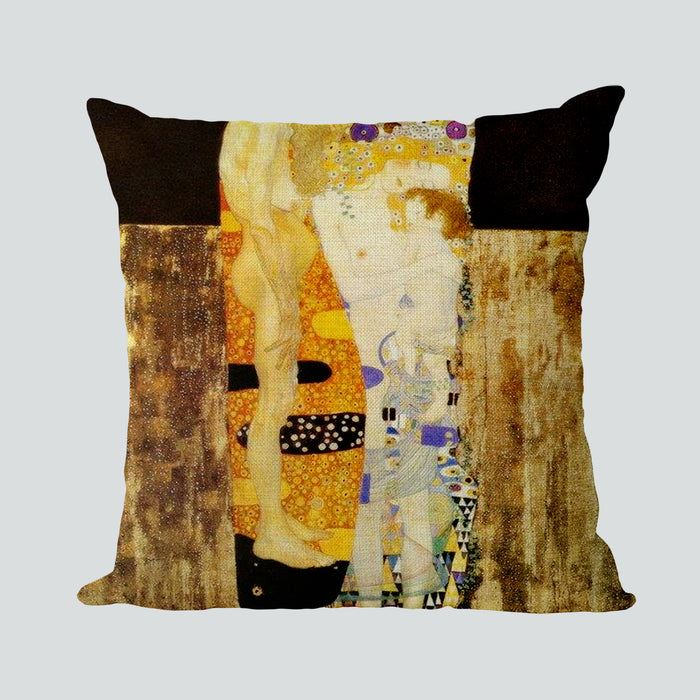 Wholesale Artist Works Painting Printed Linen Pillowcase JDC-PW-Xisi009