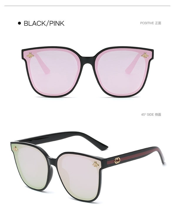 Wholesale Sunglasses PC Little Bee Tricolor Sunglasses (F)  JDC-SG-TaiG004