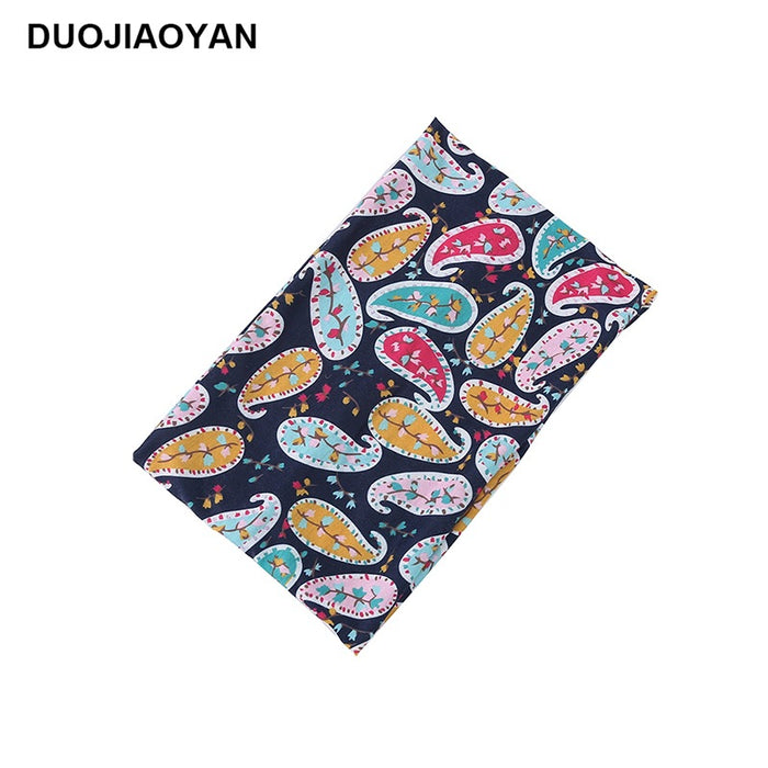 Wholesale Stretch Color Big Butterfly Print Sports Wide Hairband Absorb Sweat MOQ≥3 JDC-HD-Jiaoy004