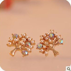 Wholesale Styling Jewelry Super Beautiful Colored Diamond Earrings JDC-ES-CM024