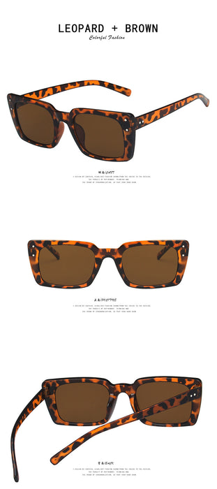 Wholesale Square Rice Nail Sunglasses Female Trend Street Shooting JDC-SG-KD157