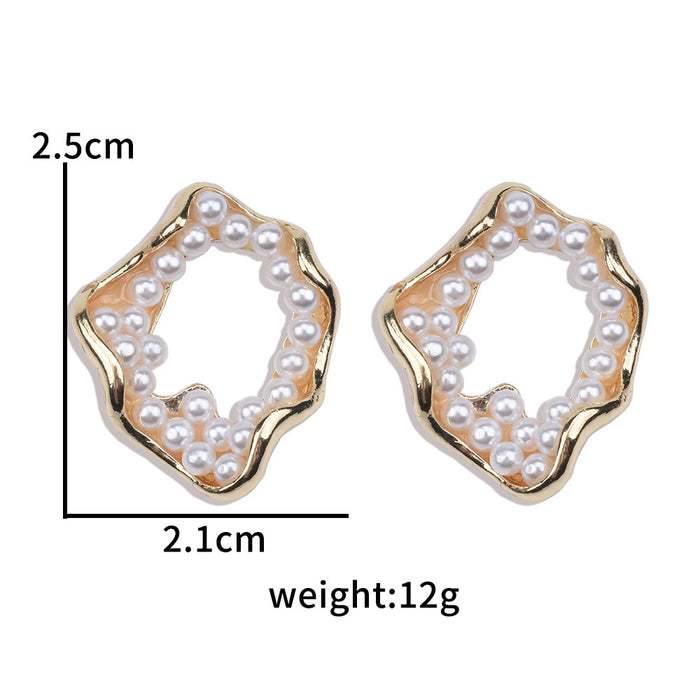 Géométrie de perles en alliage en gros JDC-ES-QLAN014