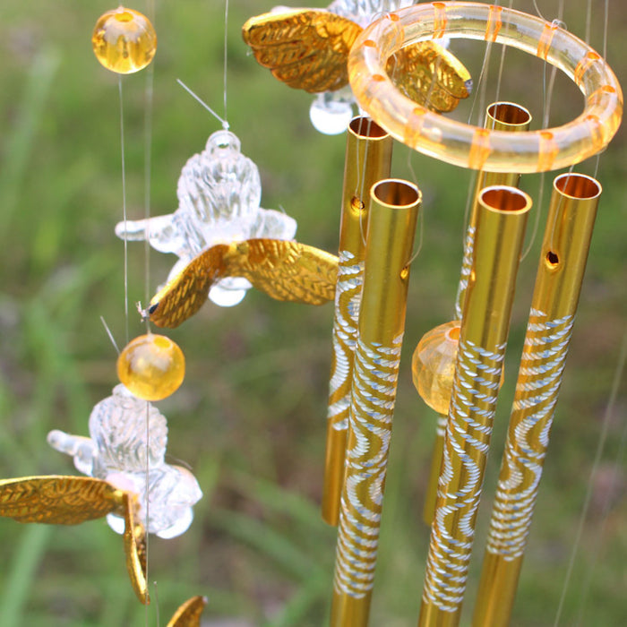 Wholesale Angel Cupid Wind Chime Ornament MOQ≥2 JDC-WC-ChangX001