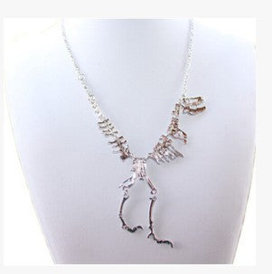 Wholesale Necklaces Alloy Exaggerated Dinosaur Skeleton JDC-NE-LanT006