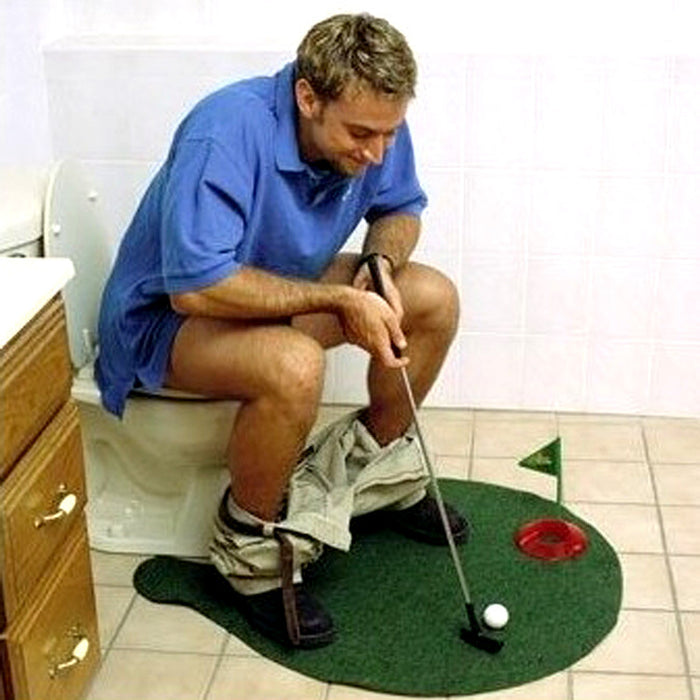 Wholesale Toilet Golf Toilet Mini Set Leisure Entertainment Sports Toys JDC-FT-KKT006