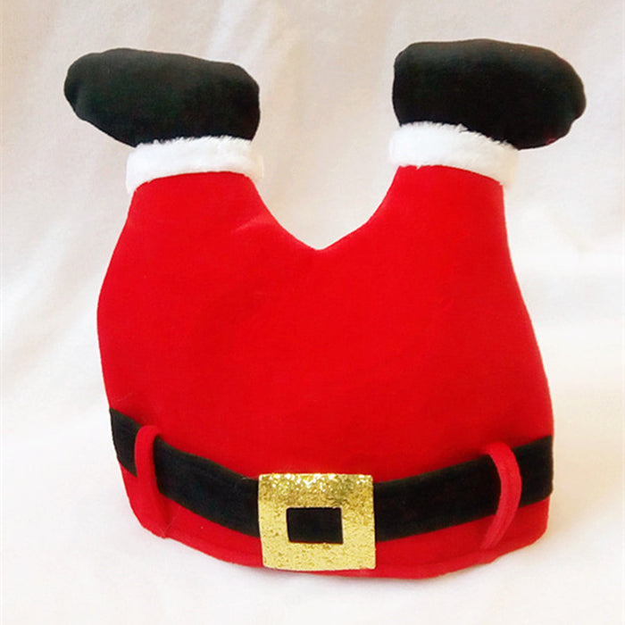 Wholesale Hat Cloth Christmas Hat Ball Decoration JDC-FH-JiaQi003