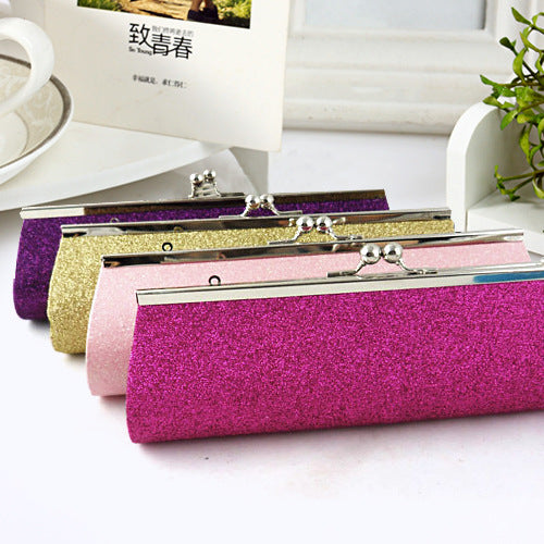 Wholesale Wallet Glitter Material Coin Purse Clutch MOQ≥3 JDC-WT-liangd001