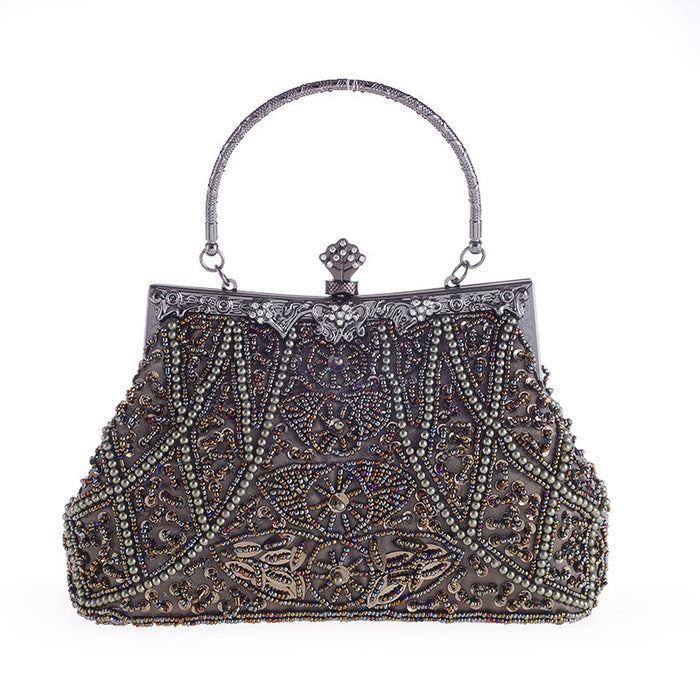 Jewelry WholesaleWholesale Vintage Heavy Craft Beaded Embroidery Bag Evening Bags JDC-HB-Shangy003 Handbags 尚艺 %variant_option1% %variant_option2% %variant_option3%  Factory Price JoyasDeChina Joyas De China