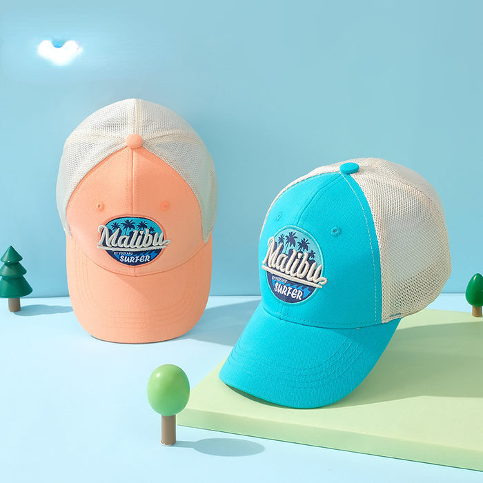 Wholesale kids baseball cap outdoor sunshade cap MOQ≥2 JDC-FH-MiYang004