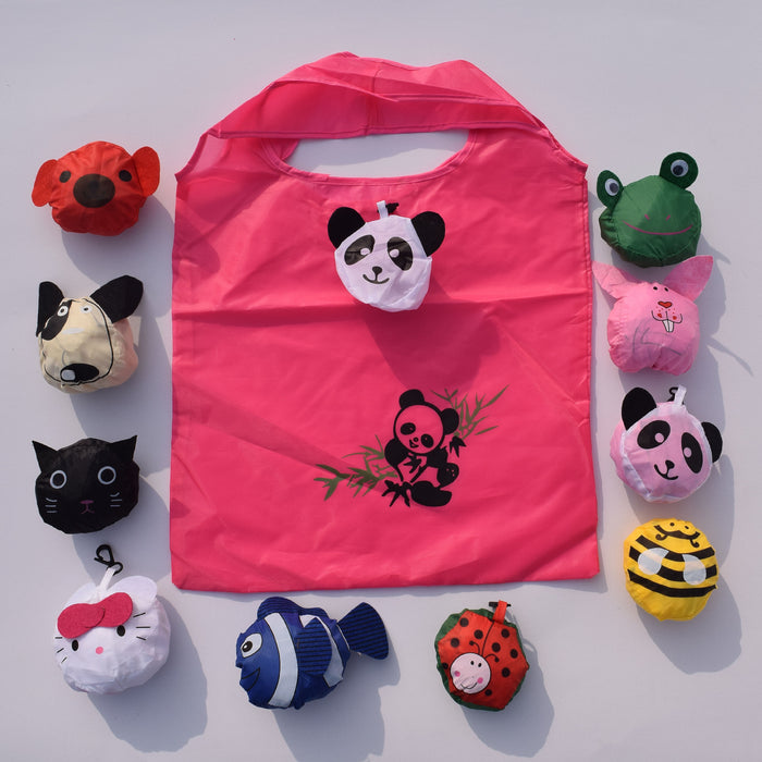 Wholesale Eco-Friendly Shopping Bag Polyester Cartoon JDC-HB-Lanlong001