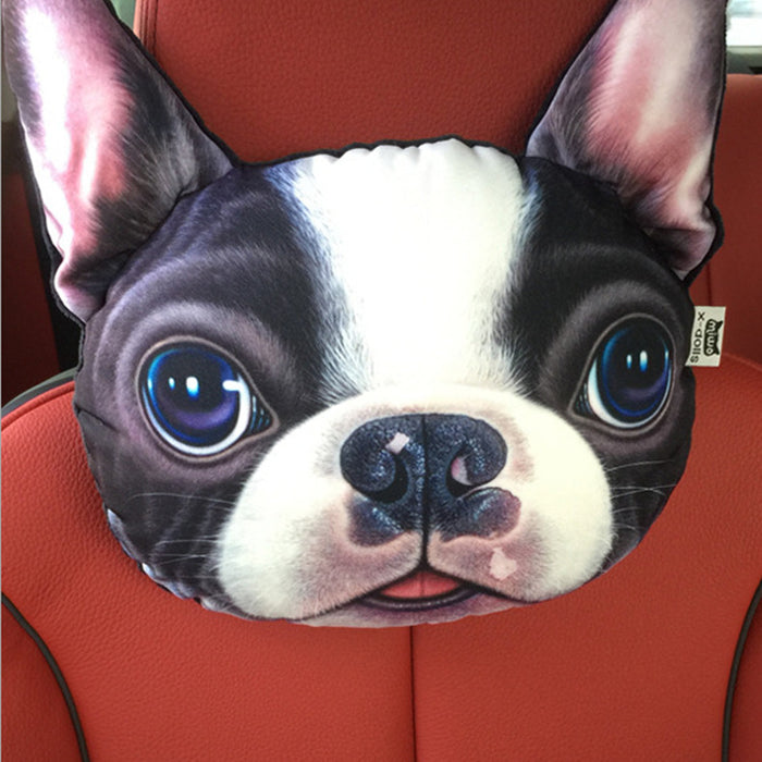 Wholesale Car Accessories Polyester PP Cotton Dog Car Seat Headrest JDC-CA-Donglej002