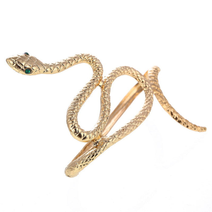 Wholesale Bracelet Alloy Vintage Distressed Snake Palm Bracelet JDC-BT-MYL008