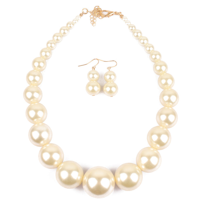 Jewelry WholesaleWholesale Exaggerated Simple Imitation Pearl Short Clavicle Necklace JDC-NE-TC273 necklaces 腾层 %variant_option1% %variant_option2% %variant_option3%  Factory Price JoyasDeChina Joyas De China