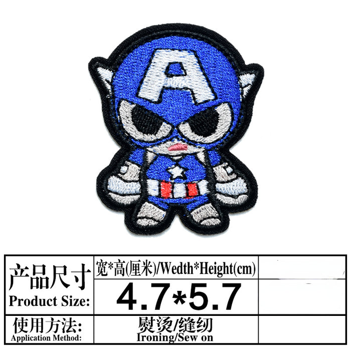 Wholesale Embroidery Cloth Sticker Accessories Cartoon  (F) JDC-EBY-Lide006