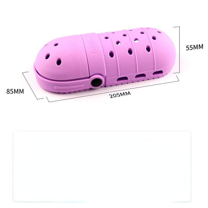 Wholesale Children's Silicone Croc Charms Pencil Case MOQ≥3 JDC-PB-TFeng001