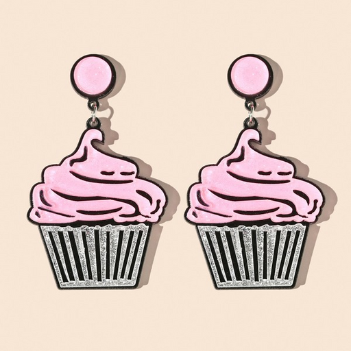 Jewelry WholesaleWholesale cartoon cute cake acrylic earrings JDC-ES-GANL001 Earrings 甘来 %variant_option1% %variant_option2% %variant_option3%  Factory Price JoyasDeChina Joyas De China