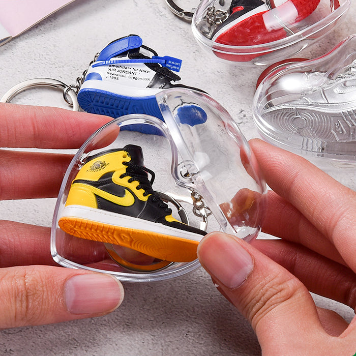 Wholesale Keychain Acrylic Stereo Sneakers Heart Model MOQ≥2 (F) JDC-KC-LCheng001