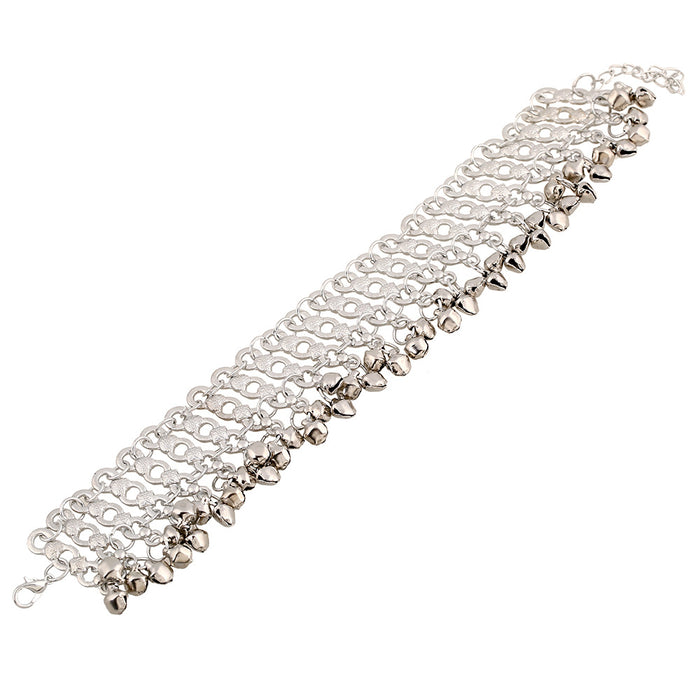 Jewelry WholesaleWholesale alloy bell tassel anklet JDC-AS-Ly004 Anklets 乐钰 %variant_option1% %variant_option2% %variant_option3%  Factory Price JoyasDeChina Joyas De China