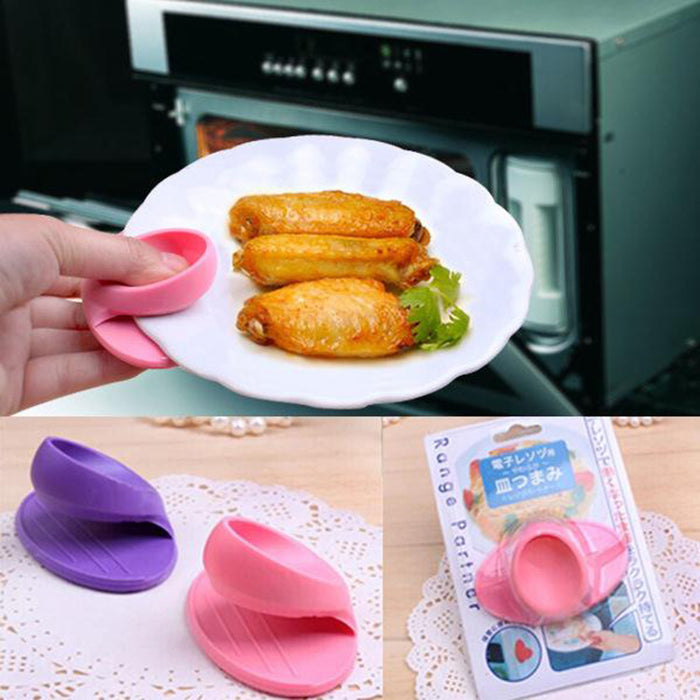 Wholesale Silicone Heat Insulation Gloves Easy Mini Cup Clamp Plate Clamp MOQ≥2 JDC-KG-ZhongM001