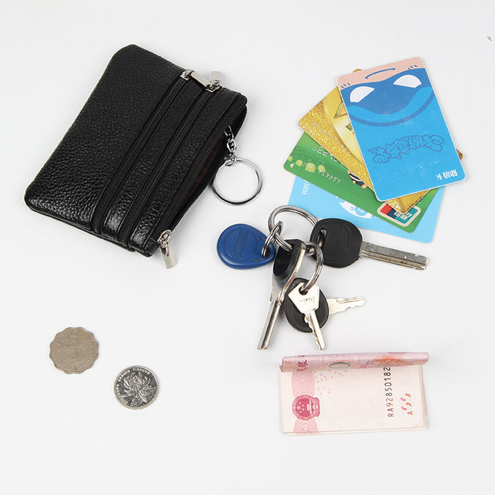 Wholesale Wallet Leather Zipper Mini  JDC-WT-ZNS022